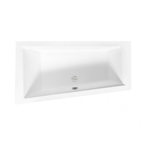 Besco Intima wanna asymetryczna 150x85 cm lewa biała