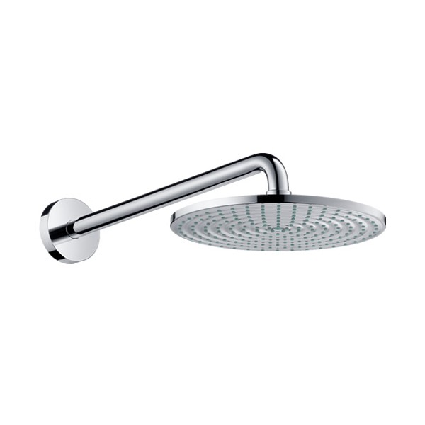 Hansgrohe Raindance S EcoSmart deszczownica okrągła 24 cm z remieniem ściennycm chrom 27461000