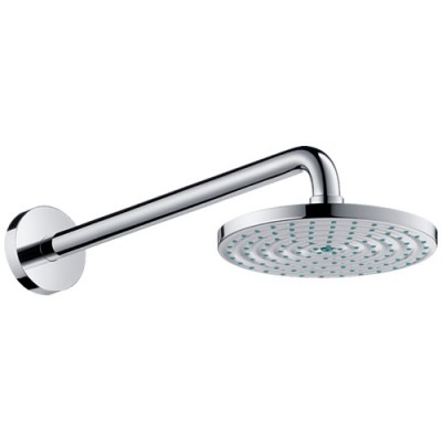 Hansgrohe Raindance S EcoSmart deszczownica okrągła 18 cm z remieniem ściennycm chrom 27462000