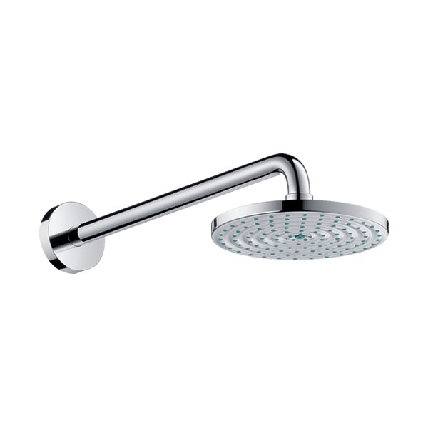 Hansgrohe Raindance S EcoSmart deszczownica okrągła 18 cm z remieniem ściennycm chrom 27462000
