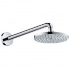Hansgrohe Raindance S EcoSmart deszczownica okrągła 18 cm z remieniem ściennycm chrom 27462000
