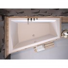 Besco Intima Duo Slim wanna asymetryczna 170x125 cm lewa biała