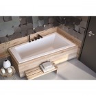 Besco Intima Slim wanna asymetryczna 150x85 cm lewa biała