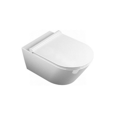 Catalano Zero miska wisząca 55 cm 1VS55N00 z deską wolnoopadającą 5SCSTP00 + mocowanie