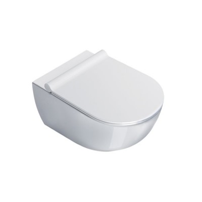 Catalano Sfera miska wisząca 54 cm 1VSF54A00 z deską wolnoopadającą 5SCSTF00 i mocowaniem