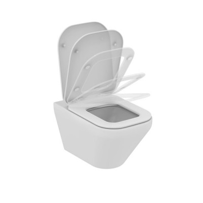 Ideal Standard Tonic miska wisząca Aquablade K316701 z deską wolnoopadającą