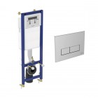 Ideal Standard stelaż podtynkowy z przyciskiem chrom W370567+W3708AA