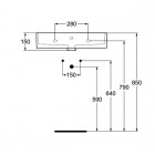 Ideal Standard Strada umywalka 60x42 cm z otworem na baterię K077801