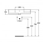 Ideal Standard Strada umywalka 71x42 cm z otworem na baterię K078201