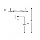 Ideal Standard Strada umywalka 50x42 cm bez otworu na baterię K077601