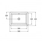 Ideal Standard Strada umywalka podblatowa 59,5x44 cm K077901
