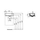 Ideal Standard Strada II umywalka 45x27 cm otwór z prawej strony T299401