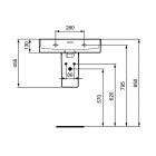 Ideal Standard Strada II umywalka 60x43 cm z otworem na baterię T300001