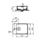 Ideal Standard Strada II umywalka 50x35 cm z otworem na baterię T296401
