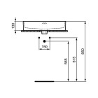 Ideal Standard Strada II umywalka 60x40 cm z otworem na baterię T299801