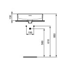Ideal Standard Strada II umywalka 50x40 cm z otworem na baterię T296501