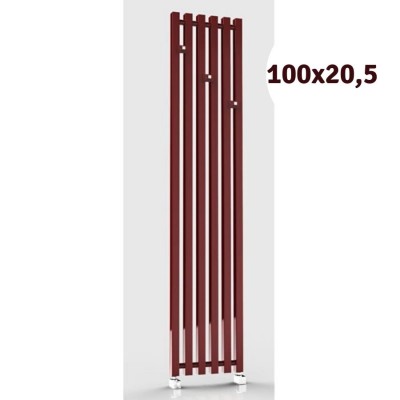 Imers Deco grzejnik łazienkowy 100x20,5 cm biały połysk 2312/BIP