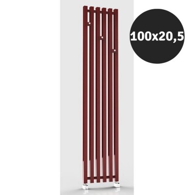 Imers Deco grzejnik łazienkowy 100x20,5 cm czarny połysk 2312/CZP