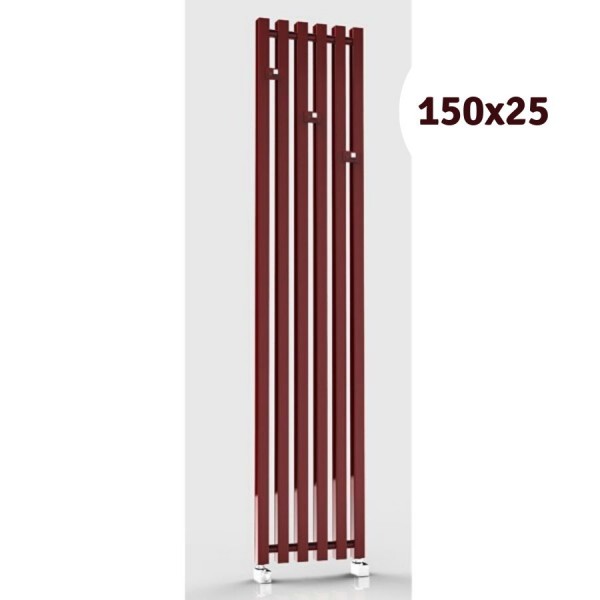 Imers Deco grzejnik łazienkowy 150x25 cm biały połysk 2332/BIP