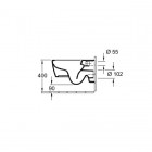 Villeroy&Boch Avento Combi Pack miska wisząca bezrantowa z deską 5656HR01