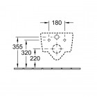 Villeroy&Boch Avento Combi Pack miska wisząca z powłoką i deską 5656RSR1