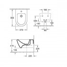 Villeroy&Boch Subway 2.0 bidet wiszący 54000001