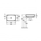 Villeroy&Boch Artis umywalka nablatowa 58x38 cm 41725801