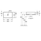Villeroy&Boch Collaro umywalka nablatowa 56x36 cm 4A195601