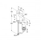 Kludi Bozz bateria umywalkowa 382660576