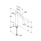 Kludi Bozz bateria umywalkowa wysoka 382860576