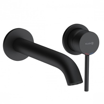 Kludi Bozz bateria umywalkowa podtynkowa czarny mat 382453976