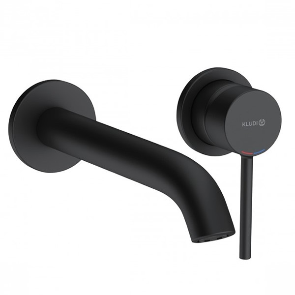 Kludi Bozz bateria umywalkowa podtynkowa czarny mat 382453976