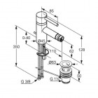 Kludi Bozz bateria bidetowa