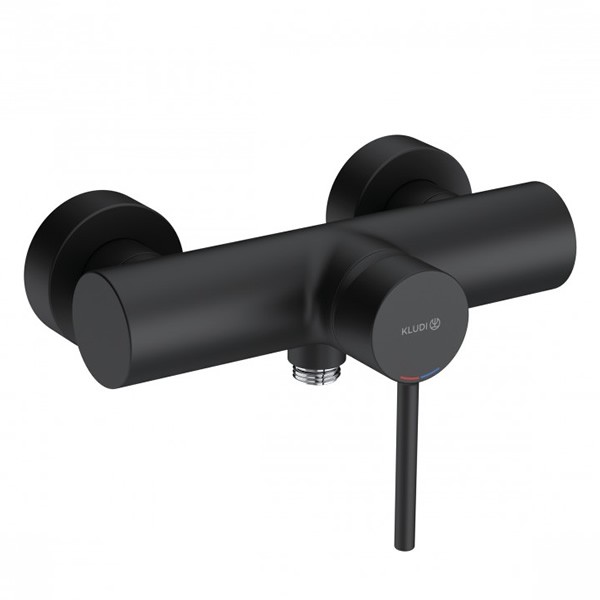 Kludi Bozz bateria prysznicowa czarny mat 388313976