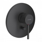 Kludi Bozz bateria wannowo-prysznicowa podtynkowa czarny mat 386503976