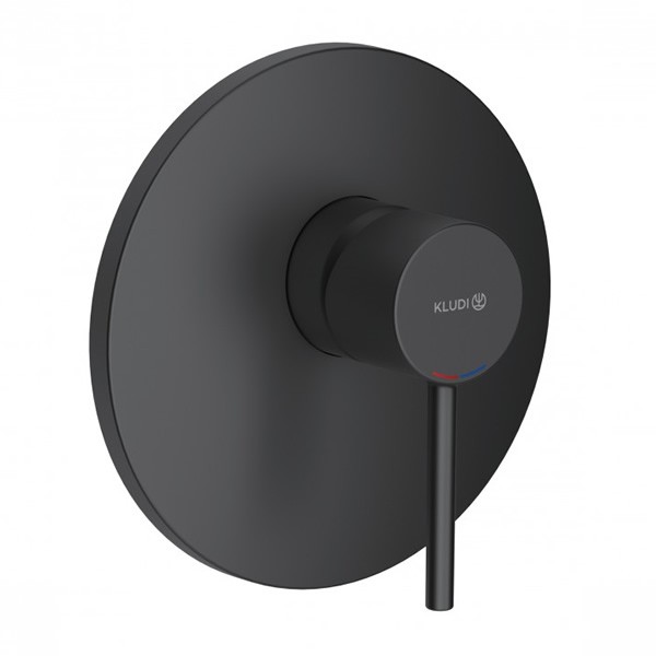 Kludi Bozz bateria prysznicowa podtynkowa czarny mat 386553976