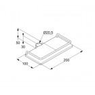 Kludi Cockpit półka 641011000