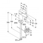 Kludi Zenta SL bateria umywalkowa 482600565