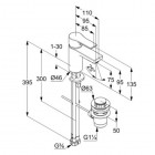 Kludi Zenta SL bateria umywalkowa 482770565
