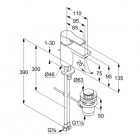 Kludi Zenta SL bateria umywalkowa 482630565