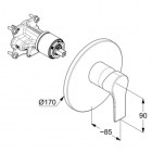 Kludi Zenta SL bateria natryskowa podtynkowa 486550565