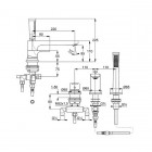 Kludi Zenta SL bateria wannowa 484480565