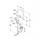 Kludi Nova Fonte Classic bateria umywalkowa 201180520