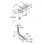 Kludi blok montażowy do baterii 3-otworowej 788120500