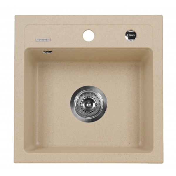 Deante Zorba Zlewozmywak 1-komorowy bez ociekacza - piaskowy