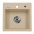 Deante Zorba Zlewozmywak 1-komorowy bez ociekacza - piaskowy