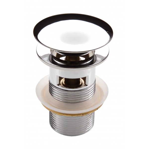 Deante Click-Clack Korek okrągły z przelewem