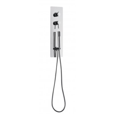 Deante Multibox bateria podtynkowa mieszaczowa chrom NAC 09CM