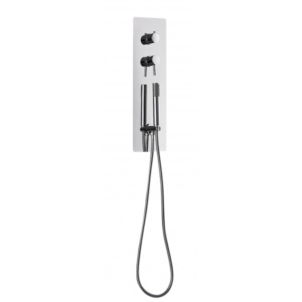 Deante Multibox bateria podtynkowa mieszaczowa chrom NAC 09CM
