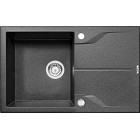 Deante Andante Zlewozmywak 1-komorowy z ociekaczem - grafitowy